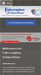 Mobile Screenshot of fzb-schwerdtner.de